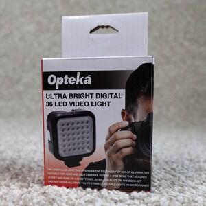 Opteka Ultra Bright Digital 36 LED Video Light for DSLR and Camcorders 40W Equiv